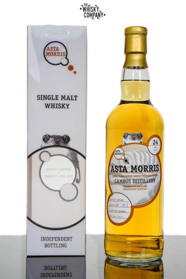 Cambus 1991 Aged 24 Years Single Grain Scotch Whisky – Asta Morris (700ml)