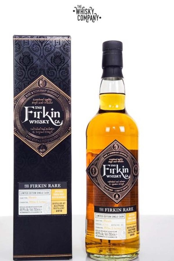 Aultmore 2010 Aged 10 Years Marsala Cask Single Malt Scotch Whisky – Firkin Whisky Co. (700ml)