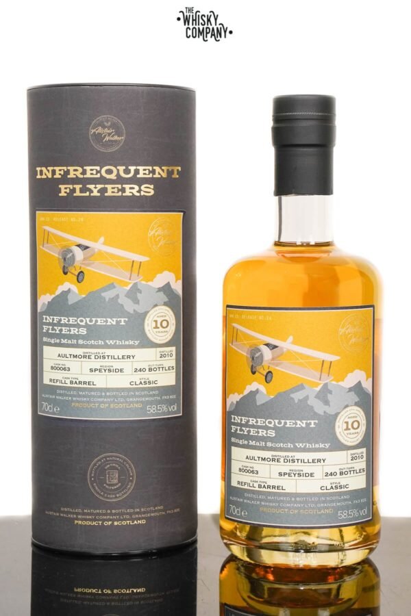 Aultmore 2010 Aged 10 Years Single Malt Scotch Whisky – Infrequent Flyers #28 (700ml)