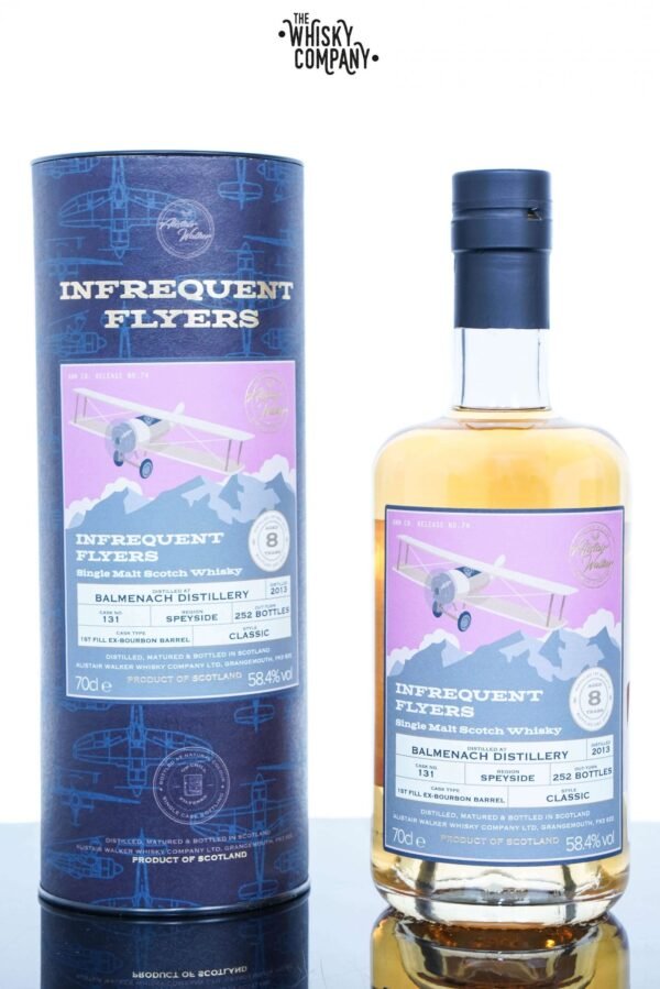 Balmenach 2013 Aged 8 Years Single Malt Scotch Whisky – Infrequent Flyers #74 (700ml)