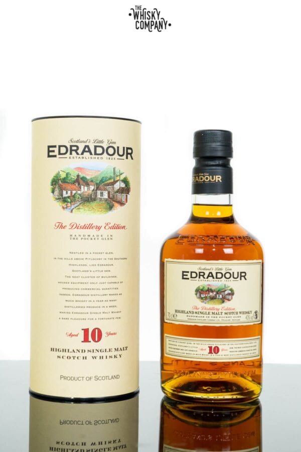 Edradour 10 Years Old Distillery Edition Highland Single Malt Scotch Whisky -NO TIN (700ml)