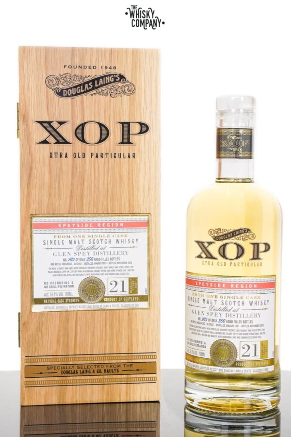 Glen Spey 21 Years Old 1997 Single Malt Scotch Whisky – Xtra Old Particular Douglas Laing (700ml)