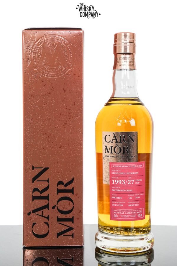 Glenlossie 1993 Aged 27 Years Speyside Single Malt Scotch Whisky – Càrn Mòr Celebration Of The Cask (700ml)
