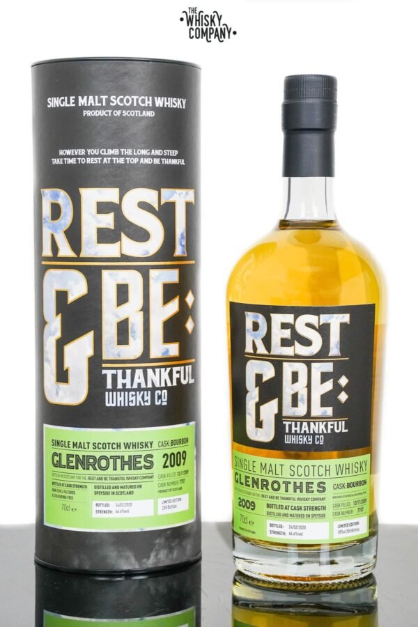 Glenrothes 2009 Aged 10 Years Old Single Malt Scotch Whisky – Rest and Be Thankful (700ml)
