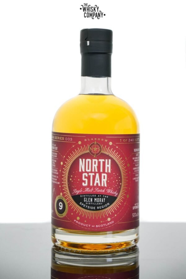 Glen Moray 2007 Aged 9 Years Speyside Single Malt Scotch Whisky – North Star (700ml)