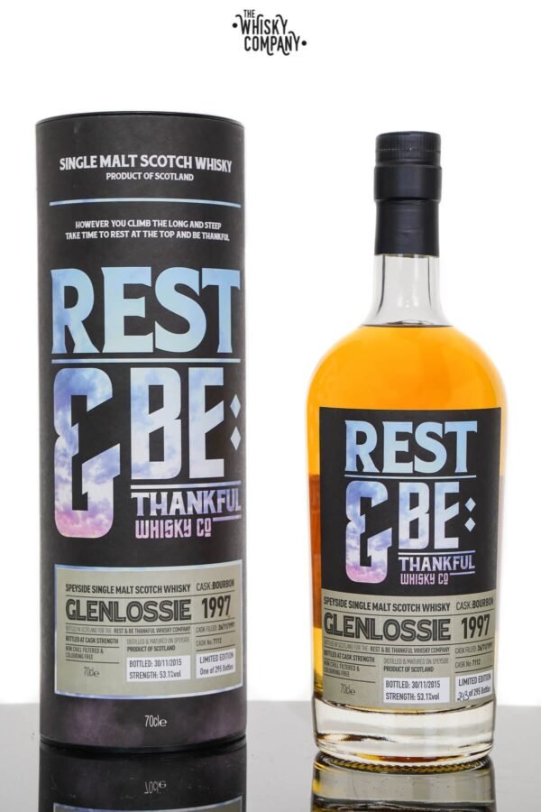 Glenlossie 1997 Aged 18 Years Single Malt Scotch Whisky – Rest and Be Thankful (700ml)