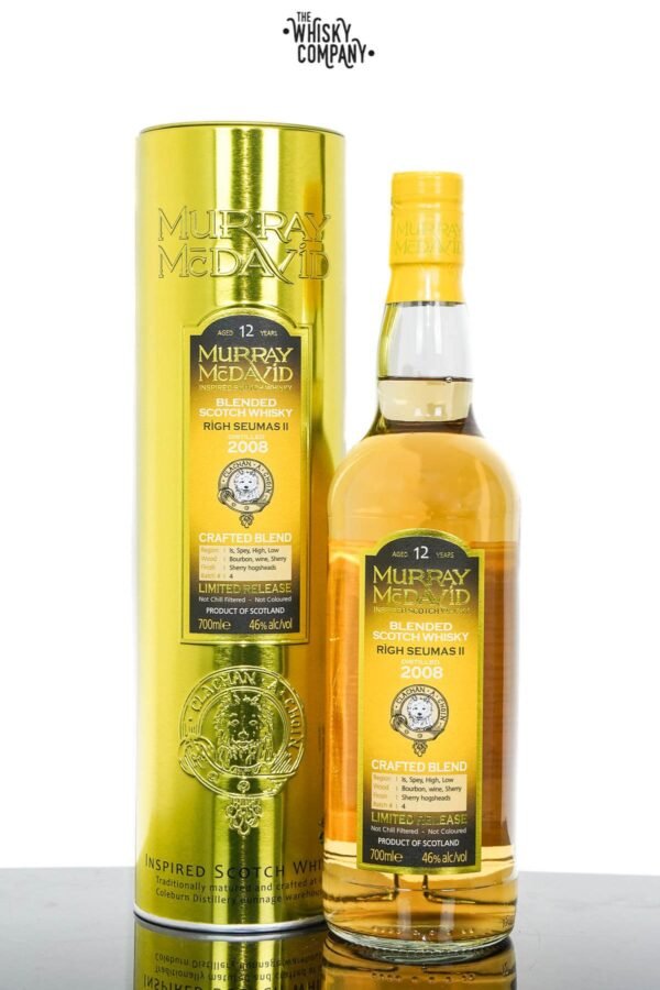 Righ Seumas II 2008 Aged 12 Years Blended Scotch Whisky – Murray McDavid (700ml)