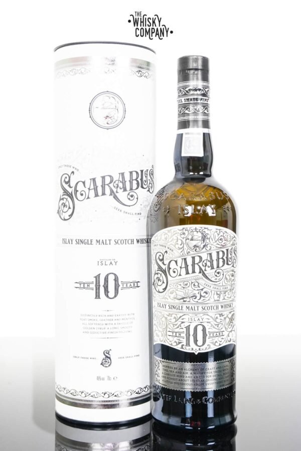 Scarabus Aged 10 Years Islay Single Malt Scotch Whisky – Hunter Laing (700ml)