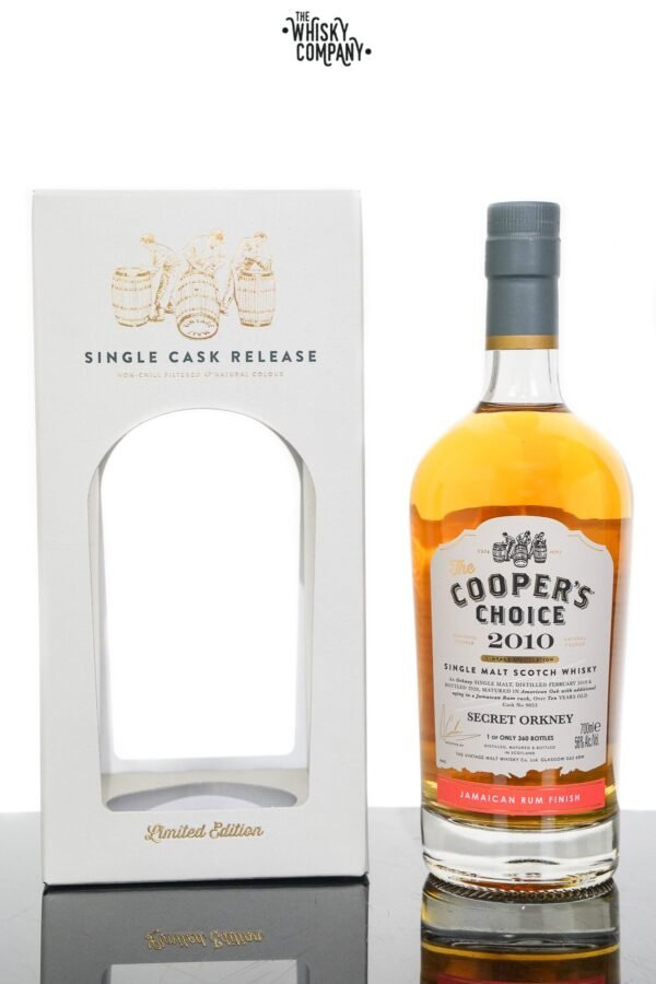 Secret Orkney 2010 Aged 10 Years Single Malt Scotch Whisky – The Cooper’s Choice (700ml)