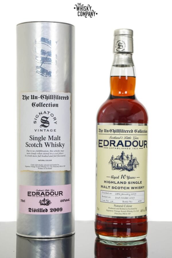Edradour 2009 Aged 10 Years UCF Highland Single Malt Scotch Whisky – Signatory Vintage (700ml)