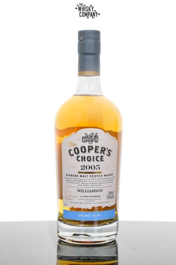 Williamson 2005 Aged 14 Years Blended Malt Scotch Whisky – The Cooper’s Choice #9018 (700ml)